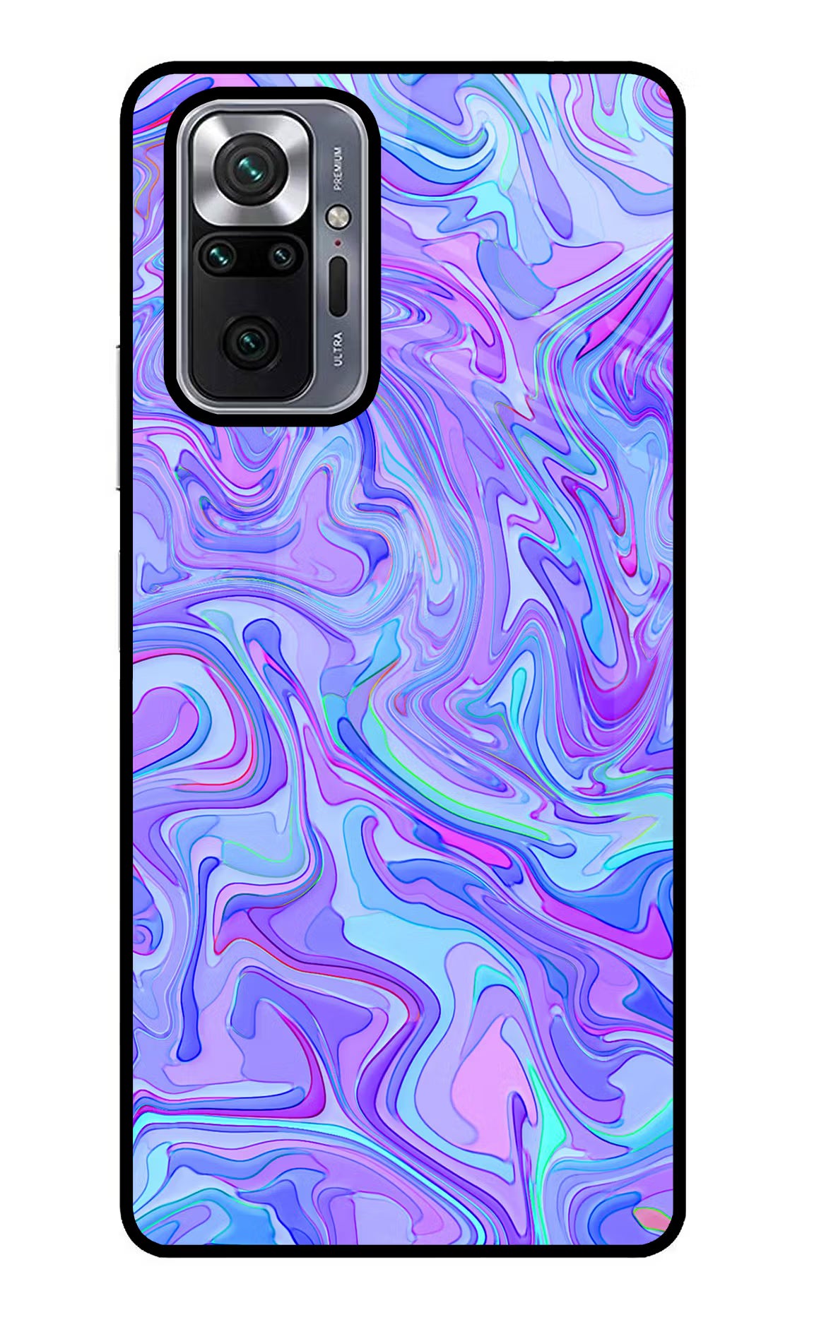 Glitter Redmi Note 10 Pro Max Glass Case Back Cover by Casekaro