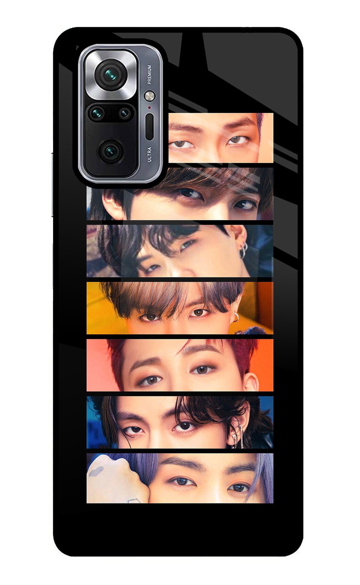 BTS Eyes Redmi Note 10 Pro Max Back Cover