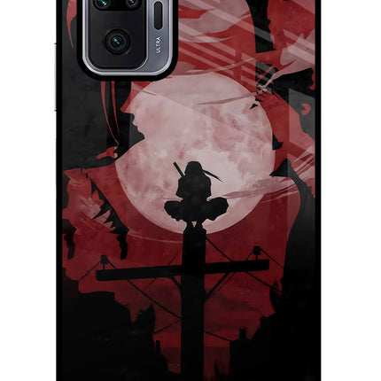 Naruto Anime Redmi Note 10 Pro Max Glass Case Back Cover by Casekaro