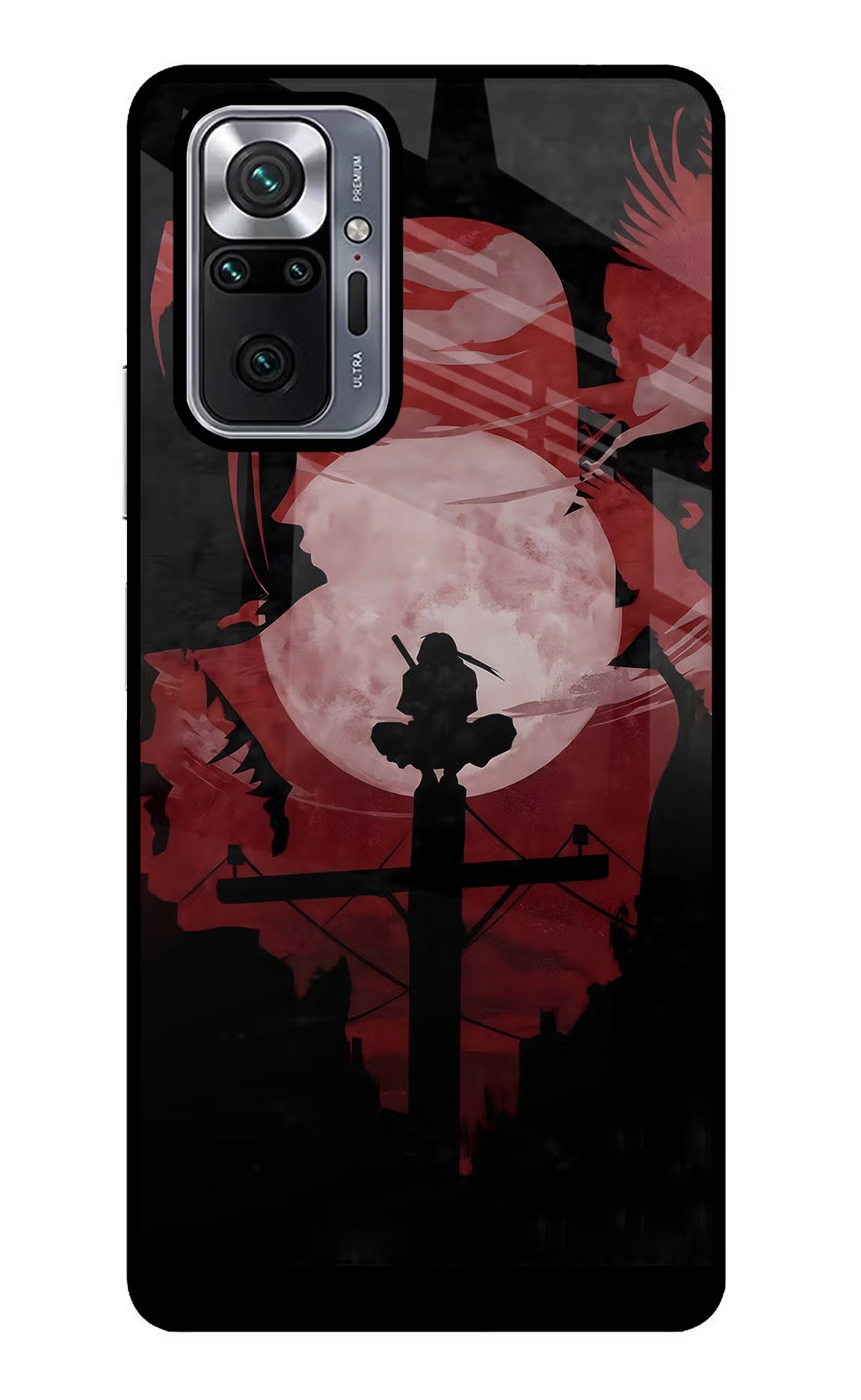 Naruto Anime Redmi Note 10 Pro Max Glass Case Back Cover by Casekaro