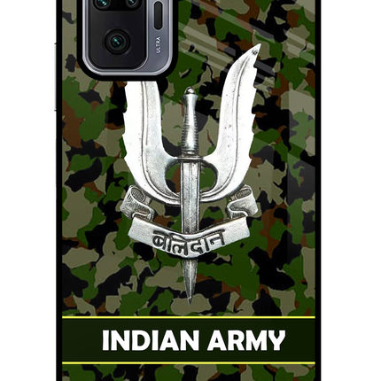 Balidan Indian Logo Redmi Note 10 Pro Max Glass Case Back Cover by Casekaro