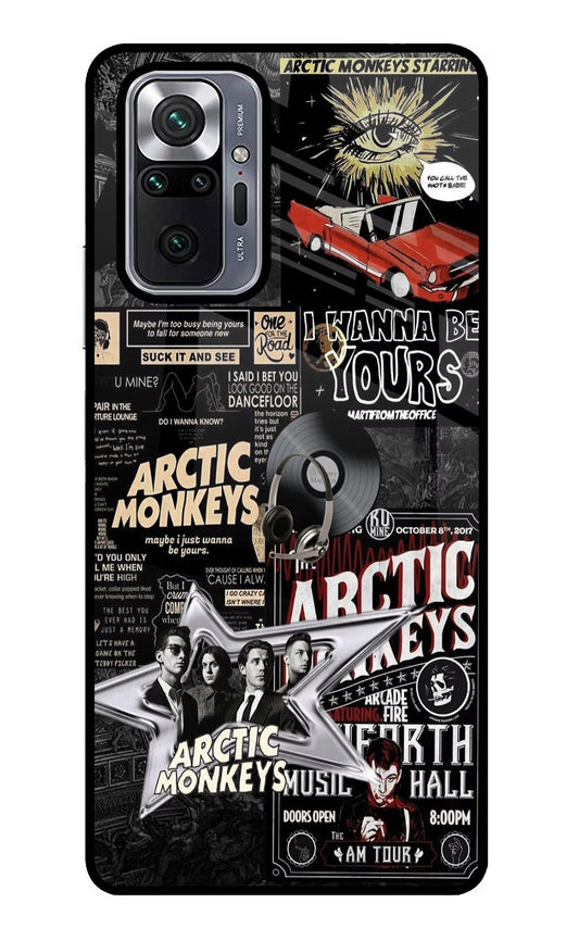 Arctic Monkeys Redmi Note 10 Pro Max Glass Case