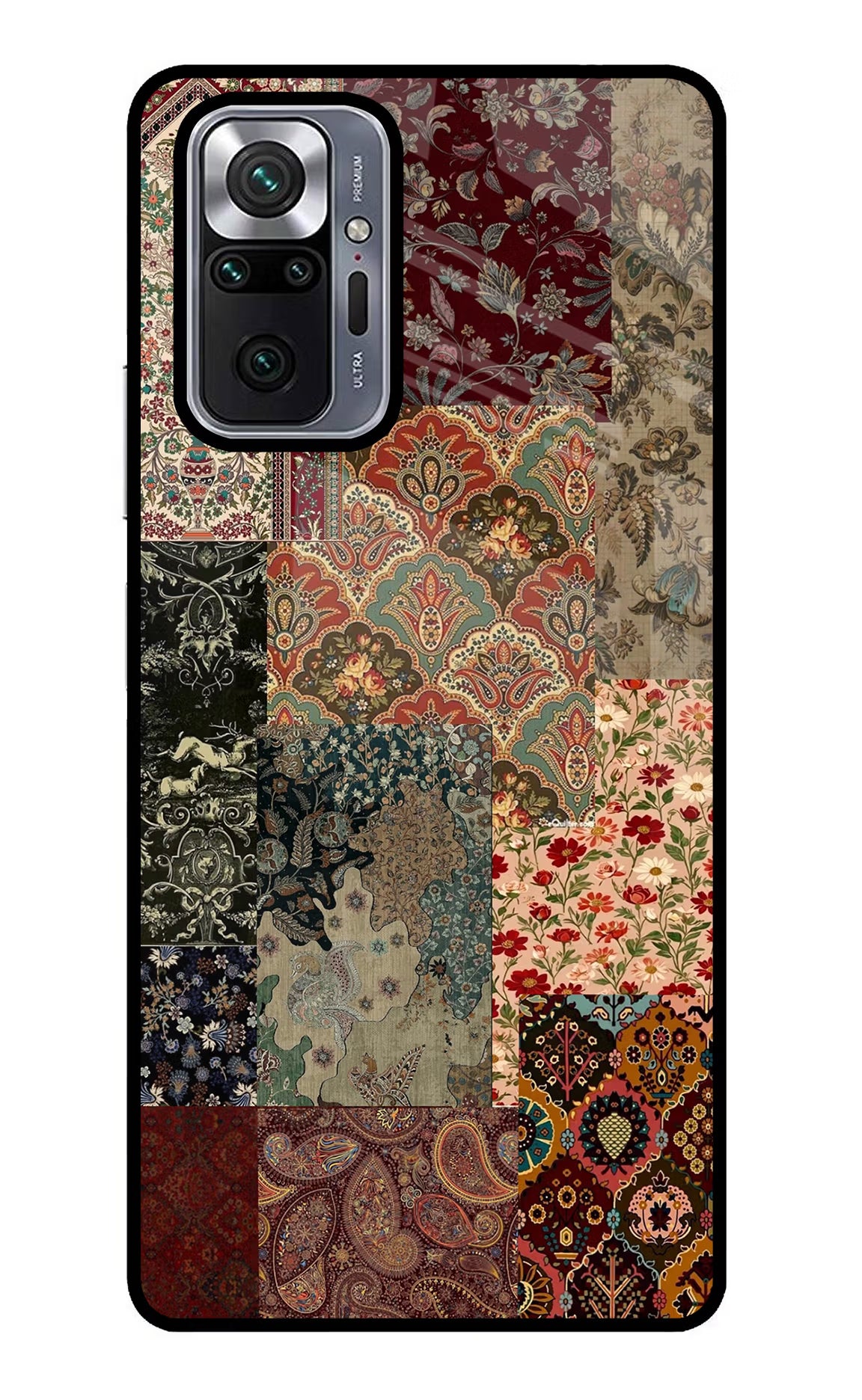 Desi Print Redmi Note 10 Pro Max Glass Case Back Cover by Casekaro