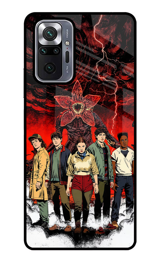 Ordinary Things Characters Redmi Note 10 Pro Max Glass Case