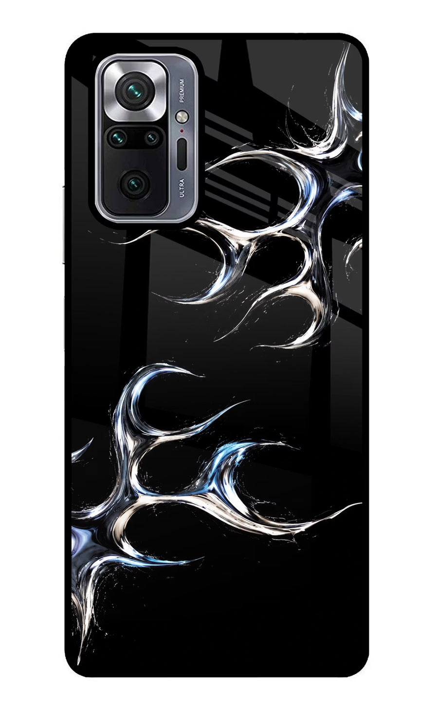 Chrome Tribal Redmi Note 10 Pro Max Back Cover, Metal case