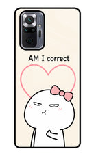 Always Right Redmi Note 10 Pro Max Glass Case