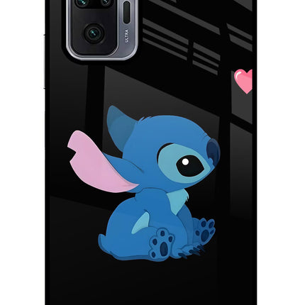 Stitch Crush Redmi Note 10 Pro Max Glass Case
