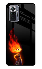 Ember Flame Redmi Note 10 Pro Max Glass Case