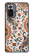 White Mayura Redmi Note 10 Pro Max Glass Case