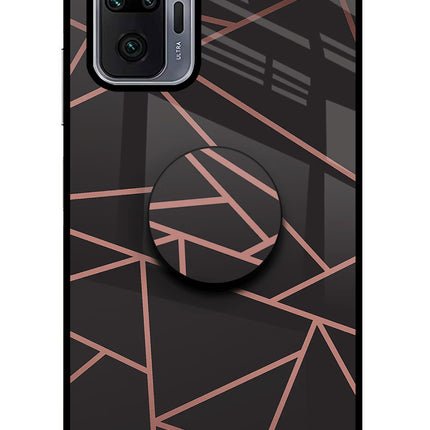 Geometric Pattern Redmi Note 10 Pro Max Pop Case by Casekaro