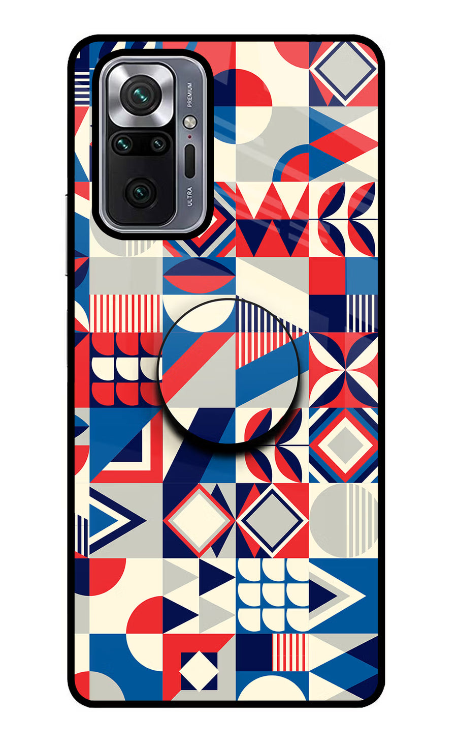 Colorful Pattern Redmi Note 10 Pro Max Pop Case, Metal case
