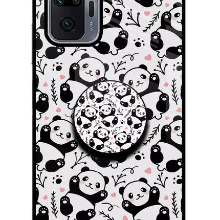 Cute Panda Redmi Note 10 Pro Max Pop Case by Casekaro