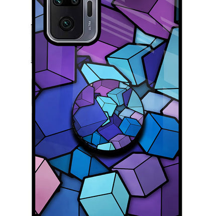 Cubic Abstract Redmi Note 10 Pro Max Pop Case by Casekaro