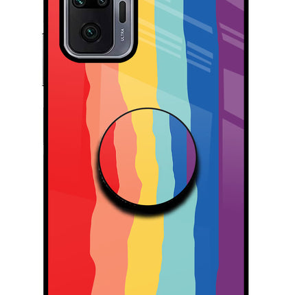 Rainbow Redmi Note 10 Pro Max Pop Case by Casekaro