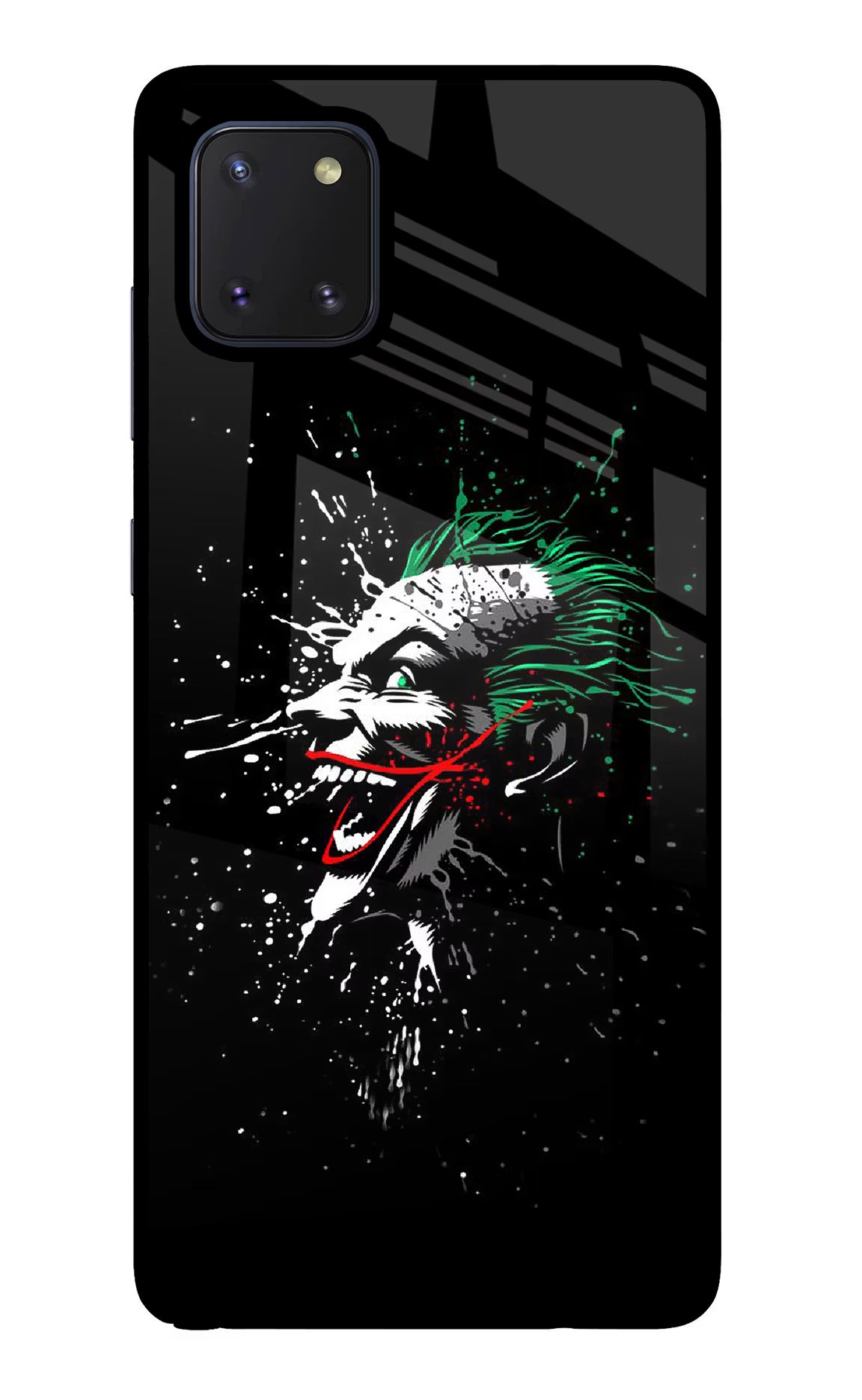 Joker Samsung Note 10 Lite Glass Case Back Cover by Casekaro
