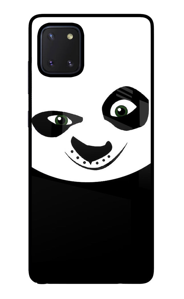 Panda Samsung Note 10 Lite Glass Case Back Cover by Casekaro