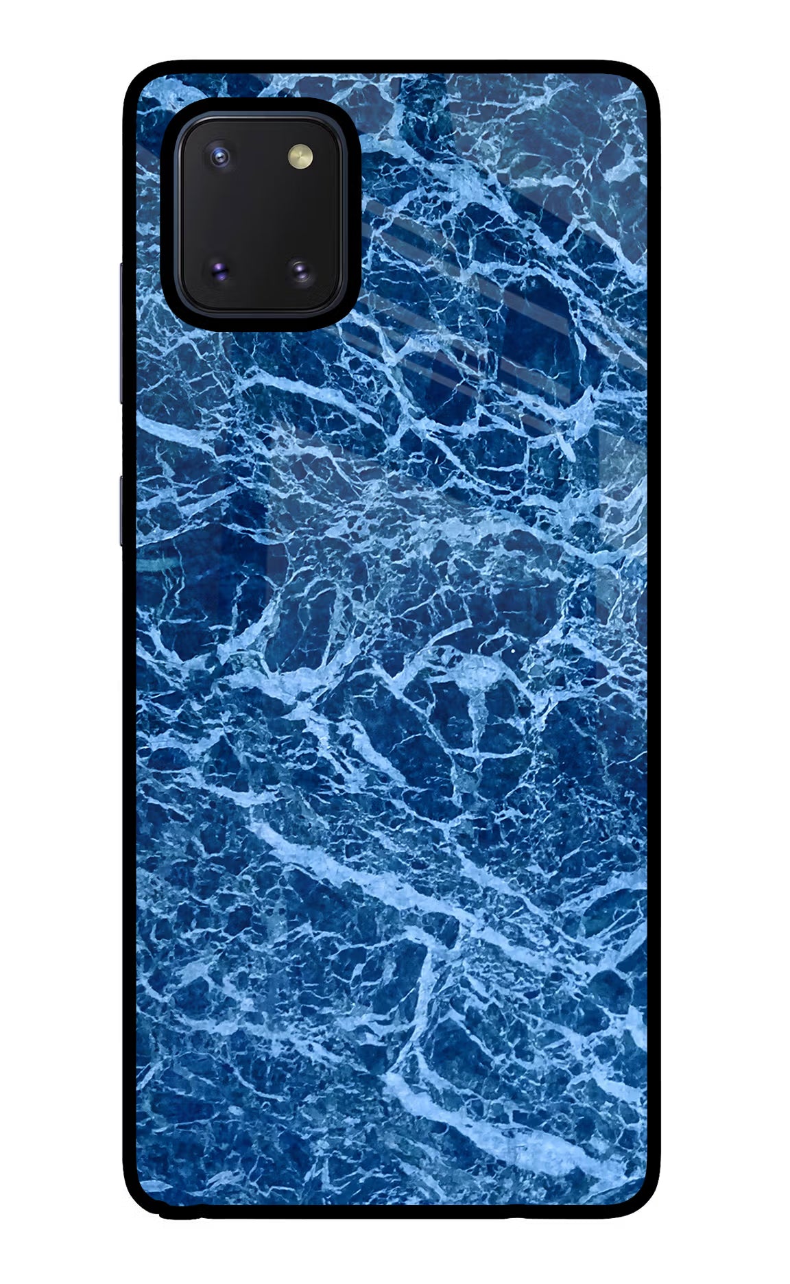 Blue Marble Samsung Note 10 Lite Glass Case Back Cover by Casekaro