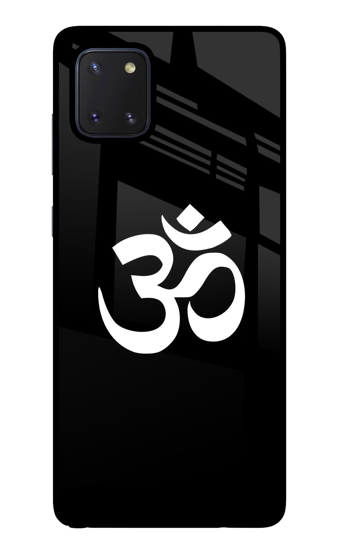 Om Samsung Note 10 Lite Glass Case Back Cover by Casekaro