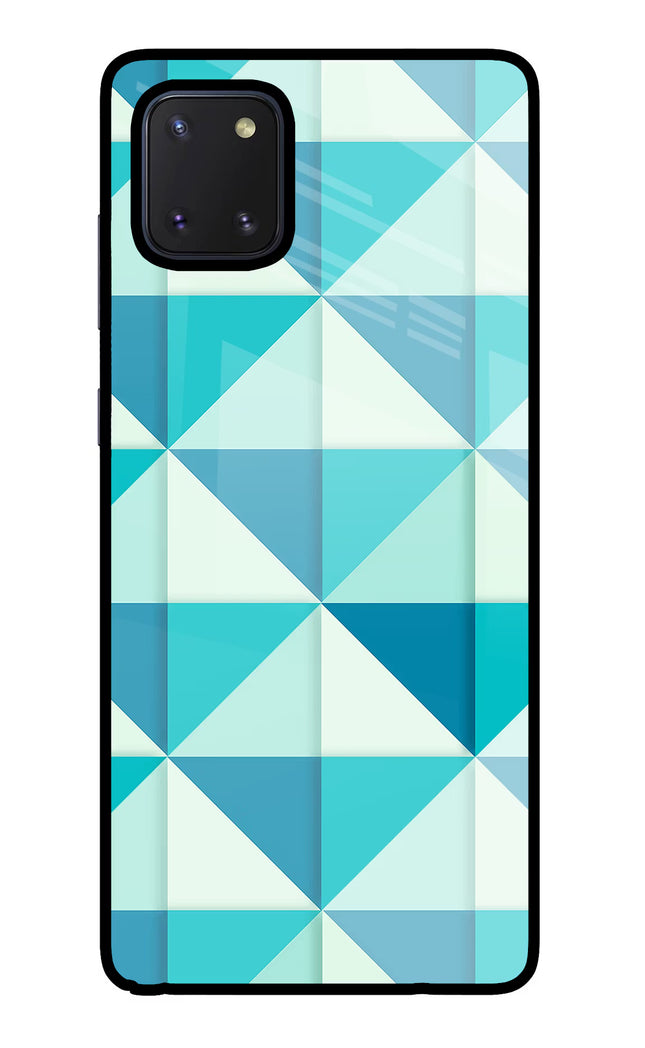 Abstract Samsung Note 10 Lite Glass Case