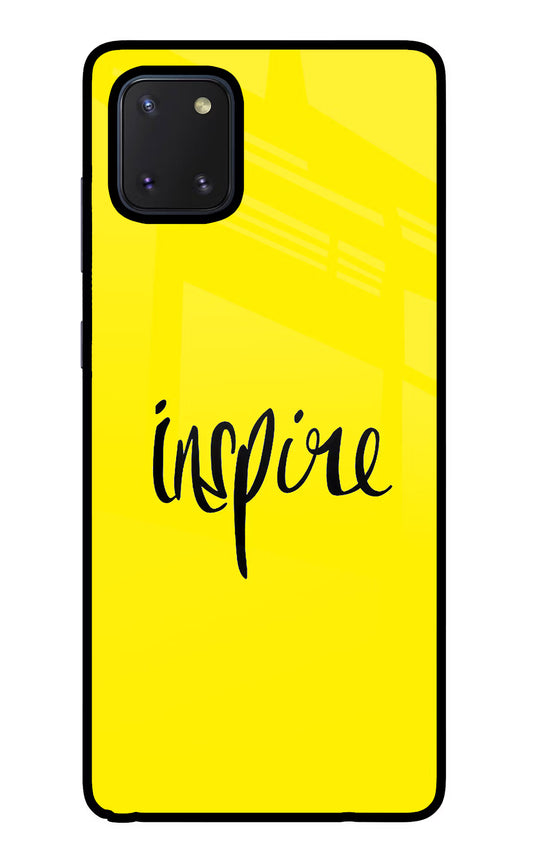 Inspire Samsung Note 10 Lite Glass Case