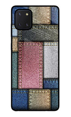 Multicolor Jeans Samsung Note 10 Lite Glass Case