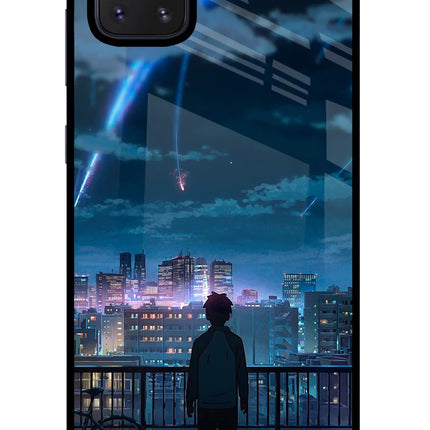 Anime Samsung Note 10 Lite Glass Case Back Cover by Casekaro