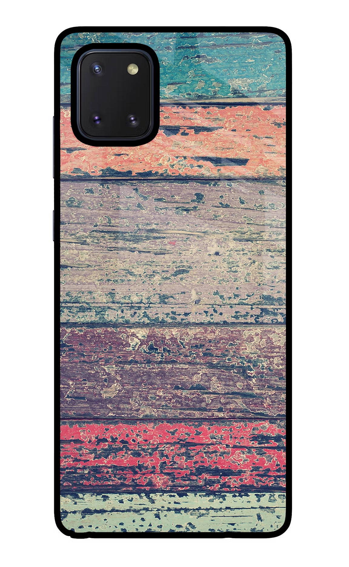 Colourful Wall Samsung Note 10 Lite Glass Case Back Cover by Casekaro