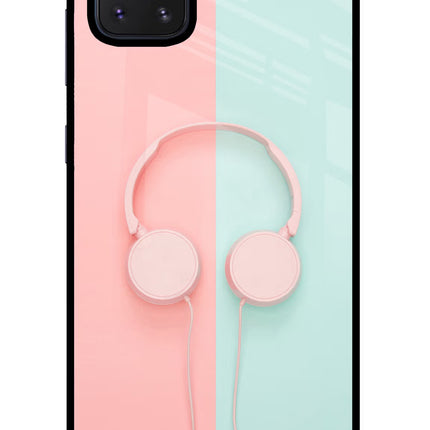 Music Lover Samsung Note 10 Lite Glass Case Back Cover by Casekaro