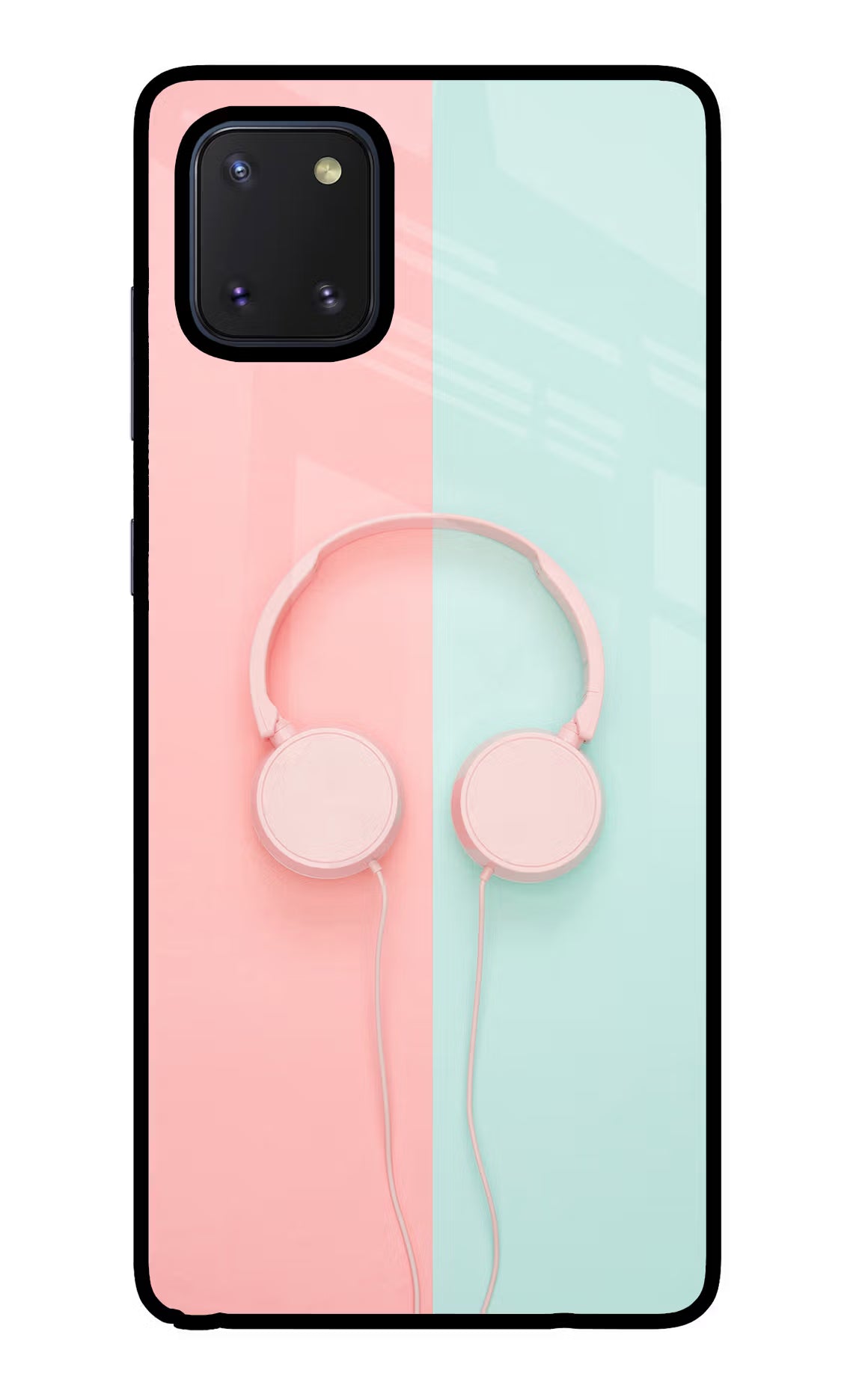 Music Lover Samsung Note 10 Lite Glass Case Back Cover by Casekaro