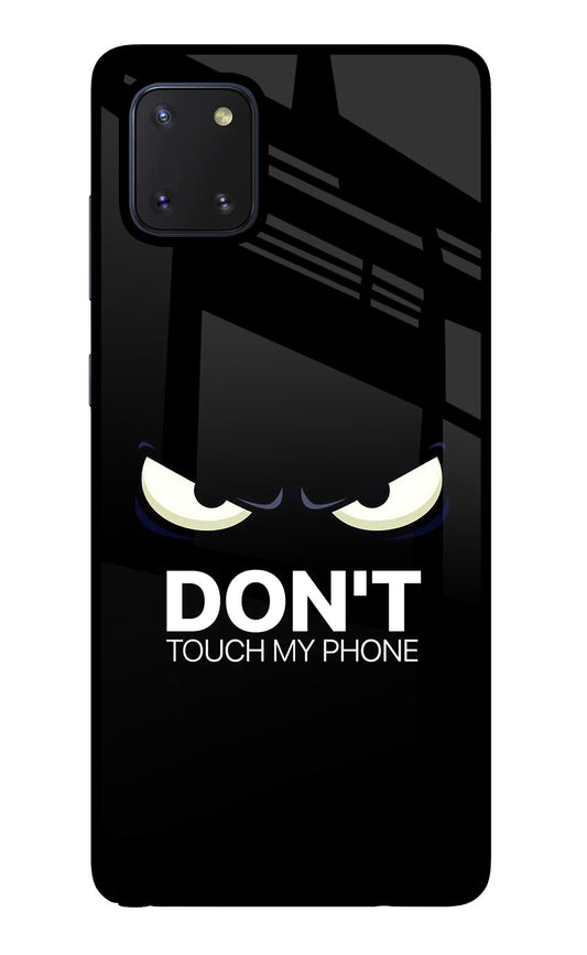 Don'T Touch My Phone Samsung Note 10 Lite Glass Case