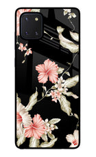 Flowers Samsung Note 10 Lite Glass Case