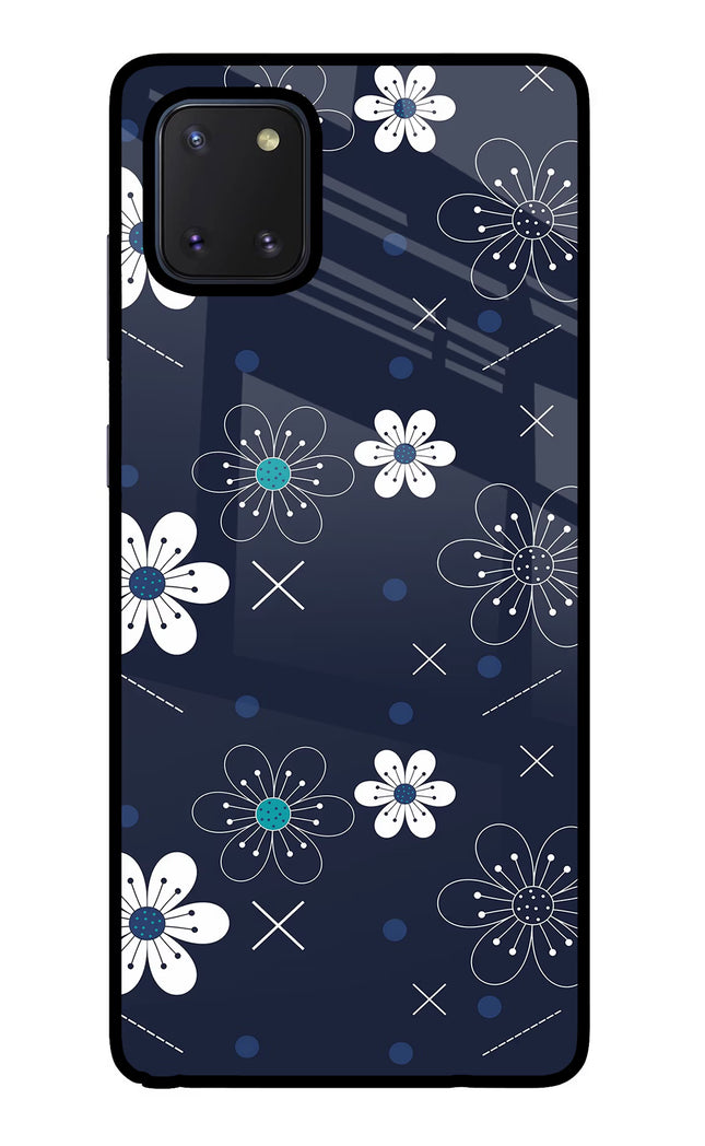 Flowers Samsung Note 10 Lite Glass Case