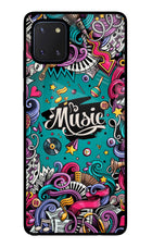 Music Graffiti Samsung Note 10 Lite Glass Case