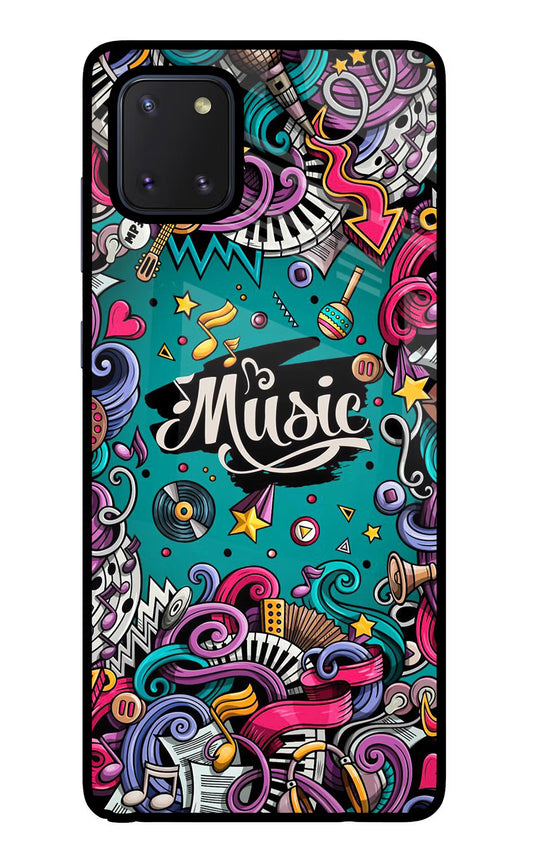 Music Graffiti Samsung Note 10 Lite Glass Case
