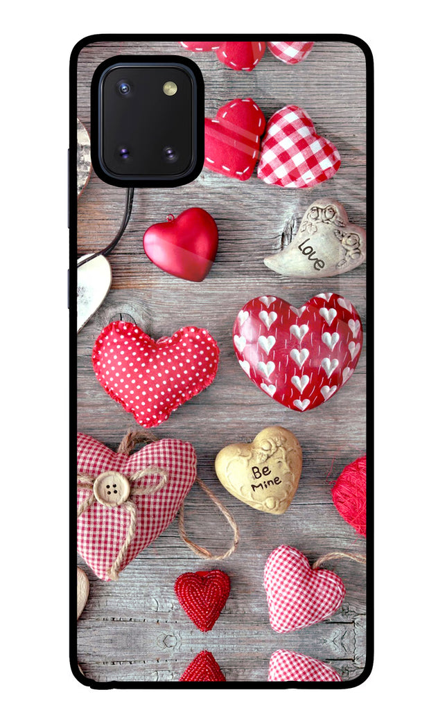 Love Wallpaper Samsung Note 10 Lite Glass Case Back Cover by Casekaro