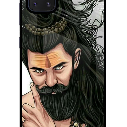 Mahadev Samsung Note 10 Lite Glass Case Back Cover by Casekaro