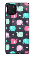 Elephants Samsung Note 10 Lite Glass Case