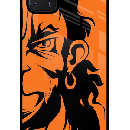Hanuman Samsung Note 10 Lite Glass Case Back Cover by Casekaro