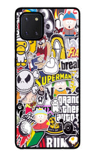 Sticker Bomb Samsung Note 10 Lite Glass Case