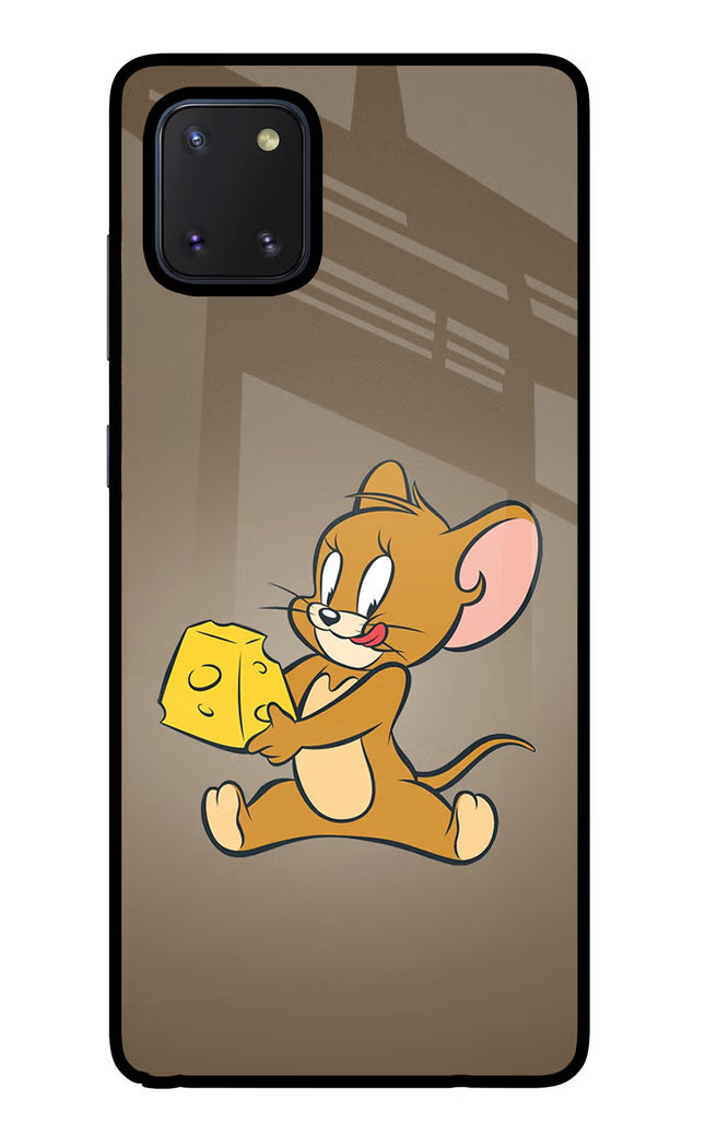 Jerry Samsung Note 10 Lite Glass Case Back Cover by Casekaro