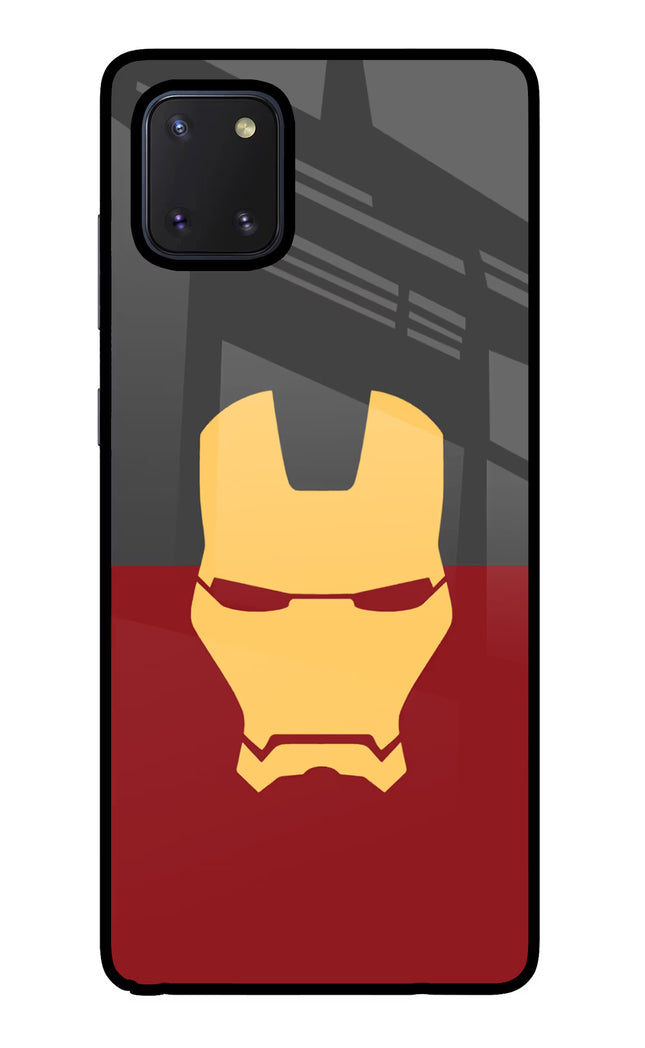 Ironman Samsung Note 10 Lite Glass Case Back Cover by Casekaro