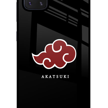 Akatsuki Samsung Note 10 Lite Glass Case Back Cover by Casekaro