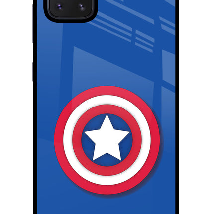 Shield Samsung Note 10 Lite Glass Case Back Cover by Casekaro