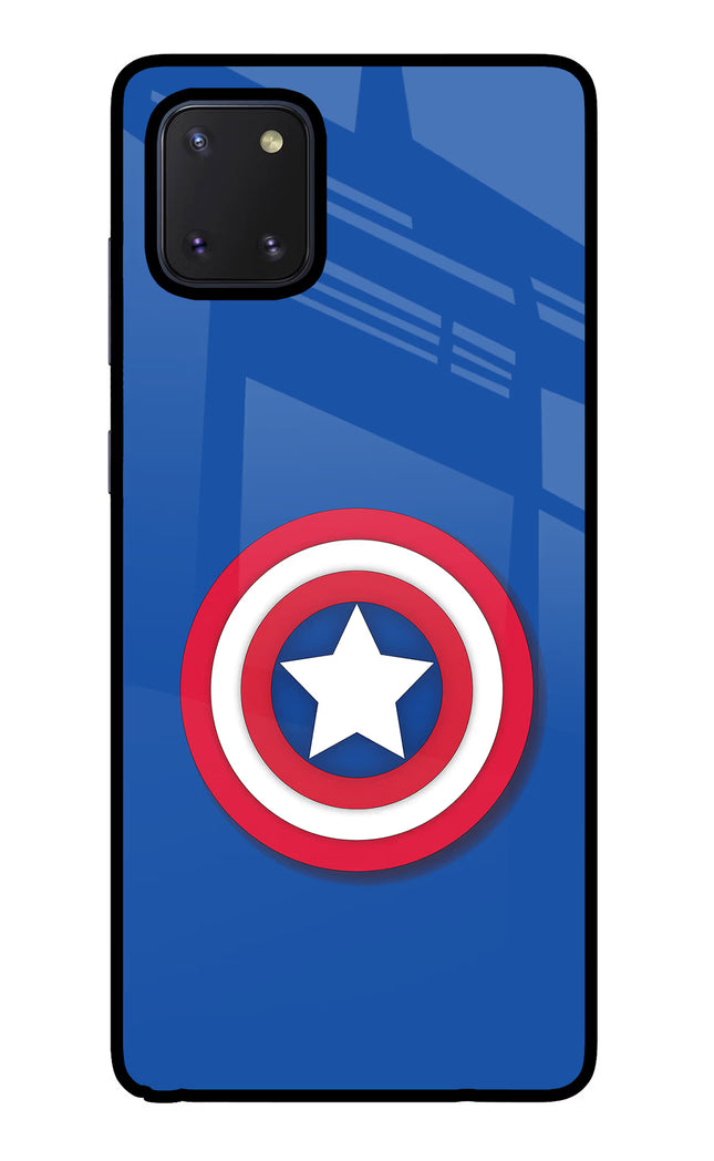 Shield Samsung Note 10 Lite Glass Case Back Cover by Casekaro