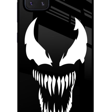 Venom Samsung Note 10 Lite Glass Case Back Cover by Casekaro
