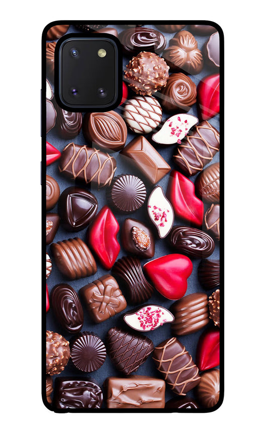 Chocolates Samsung Note 10 Lite Glass Case