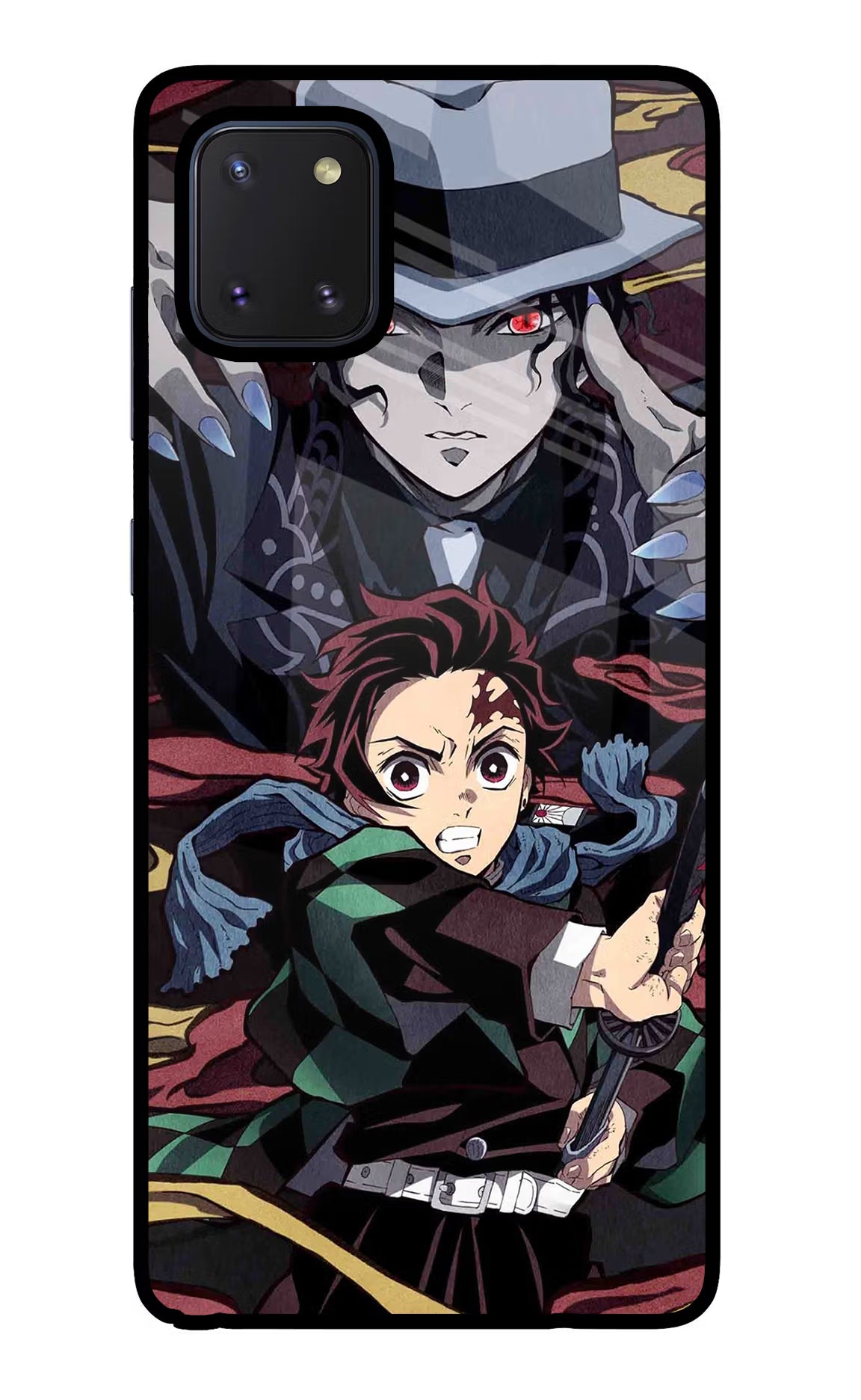 Demon Slayer Samsung Note 10 Lite Glass Case Back Cover by Casekaro