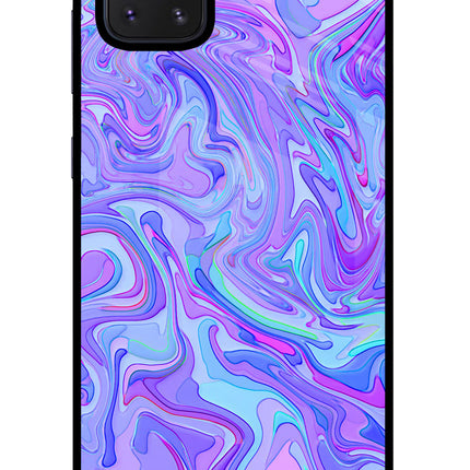 Glitter Samsung Note 10 Lite Glass Case Back Cover by Casekaro