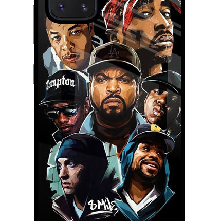 Rappers Samsung Note 10 Lite Glass Case