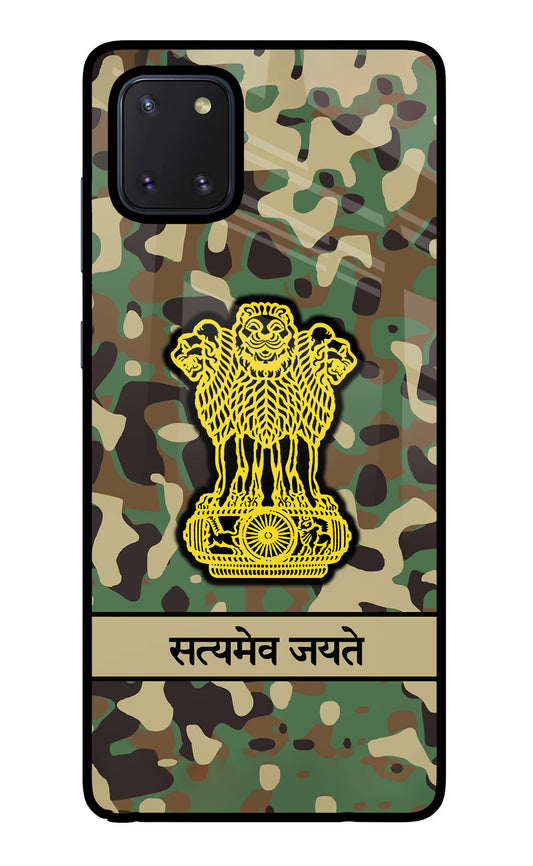 Satyamev Jayate Army Samsung Note 10 Lite Glass Case
